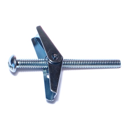 Midwest Fastener Toggle Bolt, 3" L, Steel, 10 PK 60265